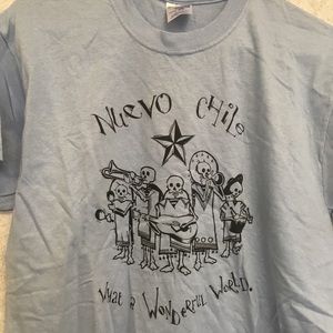 Nuevo Chile What A Wonderful World T-shirt